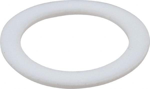 Made in USA - 1/2" Screw, PTFE Standard Flat Washer - 1/2" ID x 0.688" OD, 0.031" Thick, Plain Finish - All Tool & Supply