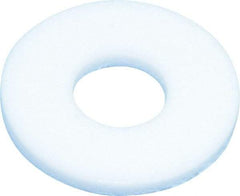 Made in USA - 5/16" Screw, PTFE Standard Flat Washer - 0.344" ID x 7/8" OD, 0.08" Thick, Plain Finish - All Tool & Supply