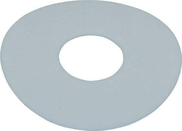 Made in USA - 1/2" Screw, PTFE Standard Flat Washer - 0.532" ID x 1-1/2" OD, 0.02" Thick, Plain Finish - All Tool & Supply