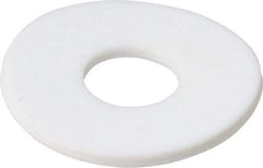 Made in USA - 5/8" Screw, PTFE Standard Flat Washer - 0.656" ID x 1-3/4" OD, 0.1" Thick, Plain Finish - All Tool & Supply