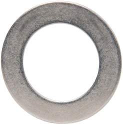 Made in USA - 0.03" Thick, 0.63" Inside x 1" OD, Round Shim - 9/16" Screw, Uncoated 302/304 Stainless Steel - All Tool & Supply