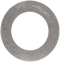 Made in USA - 0.005" Thick, 0.63" Inside x 1" OD, Round Shim - 9/16" Screw, Uncoated 302/304 Stainless Steel - All Tool & Supply