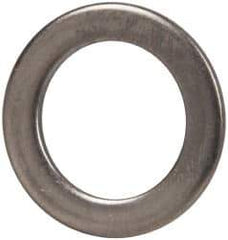 Made in USA - 0.09" Thick, 3/4" Inside x 1-1/8" OD, Round Shim - 5/8" Screw, Uncoated 302/304 Stainless Steel - All Tool & Supply