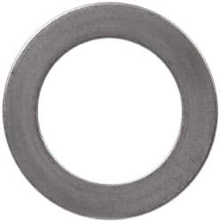 Made in USA - 0.03" Thick, 1" Inside x 1-1/2" OD, Round Shim - 7/8" Screw, Uncoated 302/304 Stainless Steel - All Tool & Supply