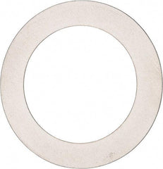 Made in USA - 0.012" Thick, 1-1/8" Inside x 1-5/8" OD, Round Shim - Uncoated 302/304 Stainless Steel - All Tool & Supply