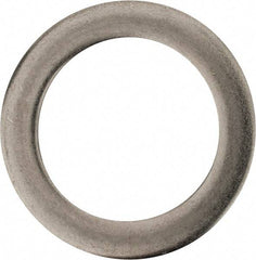 Made in USA - 1/8" Thick, 1-1/8" Inside x 1-5/8" OD, Round Shim - Uncoated 302/304 Stainless Steel - All Tool & Supply