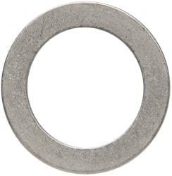 Made in USA - 0.06" Thick, 1-1/8" Inside x 1-5/8" OD, Round Shim - Uncoated 302/304 Stainless Steel - All Tool & Supply