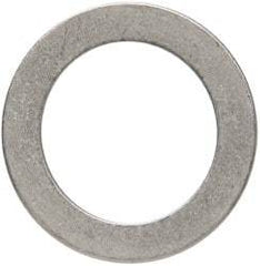 Made in USA - 0.06" Thick, 1-1/8" Inside x 1-5/8" OD, Round Shim - Uncoated 302/304 Stainless Steel - All Tool & Supply