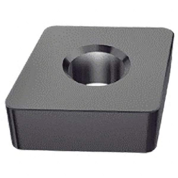 Iscar - CNGA434 T Grade IS80 Ceramic Turning Insert - Al2O3/TiN Finish, 80° Diamond, 1/2" Inscr Circle, 3/16" Thick, 1/16" Corner Radius - All Tool & Supply