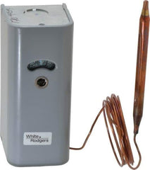 White-Rodgers - Refrigeration Temperature Controls Capillary Length: 5 Ft. Differential: Adjustable 3.5 to 40 F - All Tool & Supply