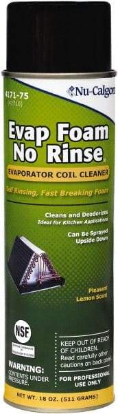 Nu-Calgon - HVAC Cleaners & Scale Removers Container Size (oz.): 18 Container Type: Aerosol - All Tool & Supply