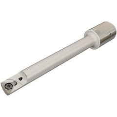 Iscar - 14mm Min Bore Diam, 127mm OAL, 16mm Shank Diam, IHAXF Indexable Boring Bar - 105mm Max Bore Depth, TPGX 73.. Insert - All Tool & Supply