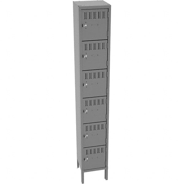 Tennsco - 6 Door, 6 Tier, Locker - All Tool & Supply