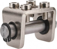 SMC PNEUMATICS - Air Cylinder Double Clevis - For 1" Air Cylinders, Use with NCGD - All Tool & Supply