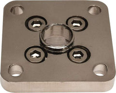 SMC PNEUMATICS - Air Cylinder Flange Mount - For 1" Air Cylinders, Use with NCGF/G - All Tool & Supply