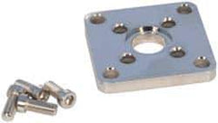 SMC PNEUMATICS - Air Cylinder Flange Mount - For 1-1/2" Air Cylinders, Use with NCGF/G - All Tool & Supply