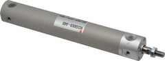 SMC PNEUMATICS - 3/4" Bore Double Acting Air Cylinder - 1/8 Port, 1/4-28 Rod Thread, 140 Max psi, 40 to 140°F - All Tool & Supply