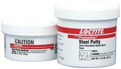 Loctite - 25 Lb Kit Gray Epoxy Resin Putty - 203°F Max Operating Temp, 6 hr Full Cure Time, Series 135 - All Tool & Supply