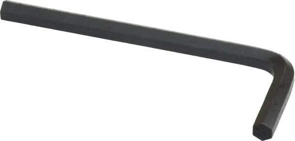 Value Collection - 3/16" Hex, Short Arm Hex Key - 2-21/32" OAL, Alloy Steel - All Tool & Supply