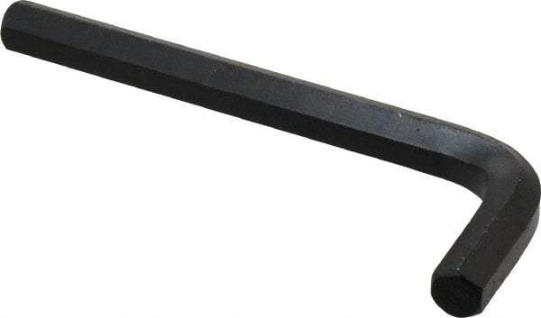 Value Collection - 7/16" Hex, Short Arm, Hex Key - 4-21/32" OAL, Alloy Steel, Inch System of Measurement - All Tool & Supply