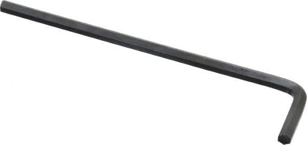 Value Collection - 5mm Hex, Long Arm, Hex Key - 4-9/16" OAL, Steel, Metric System of Measurement - All Tool & Supply