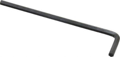 Value Collection - 4mm Hex, Long Arm, Hex Key - 4-3/32" OAL, Steel, Metric System of Measurement - All Tool & Supply