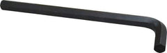 Value Collection - 5/8" Hex, Long Arm, Hex Key - 9-21/32" OAL, Alloy Steel, Inch System of Measurement - All Tool & Supply