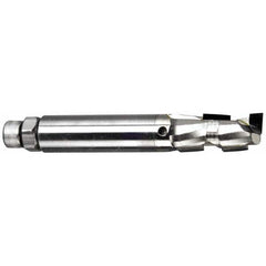 Spiral Router Bit: 0.75″ Dia, 1.625″ LOC, 3/4″ Shank Dia, Compression 4″ OAL, Uncoated