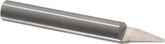 Onsrud - 30° Incl Angle, 1/4" Shank Diam, 1-1/2" OAL, 0.06" Cut Diam, Conical Engraving Cutter - 1/2" LOC, 0.06" Tip Diam, 1 Flute, Right Hand Cut, Solid Carbide, AlTiN Finish - All Tool & Supply