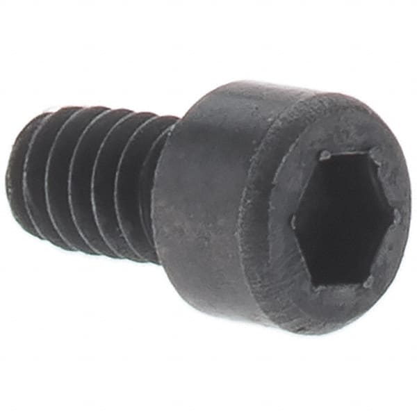 Holo-Krome - 7/16-14 UNC Hex Socket Drive, Socket Cap Screw - Alloy Steel, Black Oxide Finish, Partially Threaded, 2-1/2" Length Under Head - All Tool & Supply