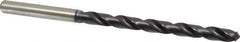 Accupro - 13/32", 118° Point, Spiral Flute, Vanadium High Speed Steel Taper Length Drill Bit - TiAlN Finish, 121mm Flute Length, 184mm OAL - All Tool & Supply