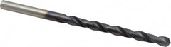 Accupro - 27/64" 118° Spiral Flute Vanadium High Speed Steel Taper Length Drill Bit - All Tool & Supply