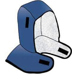 OccuNomix - Universal Size, Navy Blue, Underneath Hard Hat Winter Liner - Shoulder Cape Length, 2 Layer - All Tool & Supply