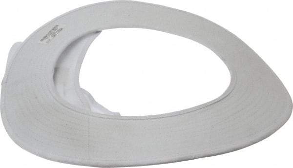 OccuNomix - Hard Hat Shade - White, Compatible with All Hard Hats - All Tool & Supply