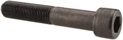 Value Collection - 1/2-20 UNF Hex Socket Drive, Socket Cap Screw - Alloy Steel, Black Oxide Finish, Partially Threaded, 3" Length Under Head - All Tool & Supply