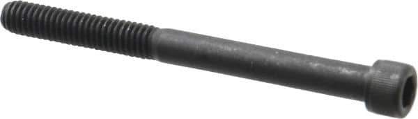 Value Collection - 5/16-18 UNC Hex Socket Drive, Socket Cap Screw - Alloy Steel, Black Oxide Finish, Partially Threaded, 3-1/2" Length Under Head - All Tool & Supply