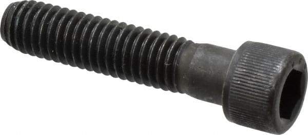 Value Collection - 3/8-16 UNC Hex Socket Drive, Socket Cap Screw - Alloy Steel, Black Oxide Finish, Fully Threaded, 1-3/4" Length Under Head - All Tool & Supply