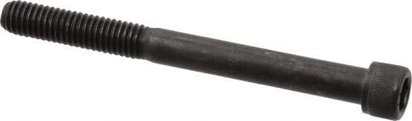 Value Collection - 3/8-16 UNC Hex Socket Drive, Socket Cap Screw - Alloy Steel, Black Oxide Finish, Partially Threaded, 4" Length Under Head - All Tool & Supply