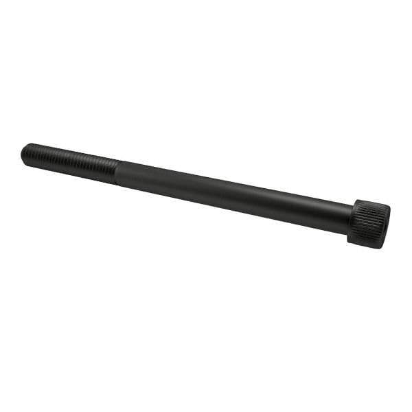 Value Collection - 3/8-16 UNC Hex Socket Drive, Socket Cap Screw - Alloy Steel, Black Oxide Finish, Partially Threaded, 4-1/2" Length Under Head - All Tool & Supply