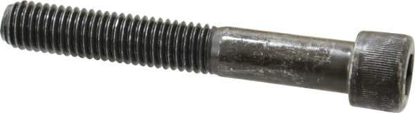 Value Collection - 1/2-13 UNC Hex Socket Drive, Socket Cap Screw - Alloy Steel, Black Oxide Finish, Partially Threaded, 3-1/2" Length Under Head - All Tool & Supply