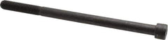 Value Collection - 1/2-13 UNC Hex Socket Drive, Socket Cap Screw - Alloy Steel, Black Oxide Finish, Partially Threaded, 8" Length Under Head - All Tool & Supply