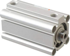 SMC PNEUMATICS - 1-15/16" Stroke x 1-1/4" Bore Double Acting Air Cylinder - 1/8 Port, 5/16-24 Rod Thread, 145 Max psi, 15 to 160°F - All Tool & Supply