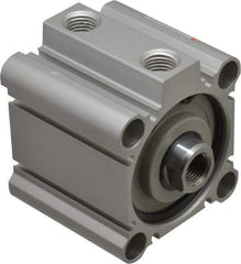 SMC PNEUMATICS - 3/4" Stroke x 2" Bore Double Acting Air Cylinder - 1/4 Port, 1/2-20 Rod Thread, 145 Max psi, 15 to 160°F - All Tool & Supply