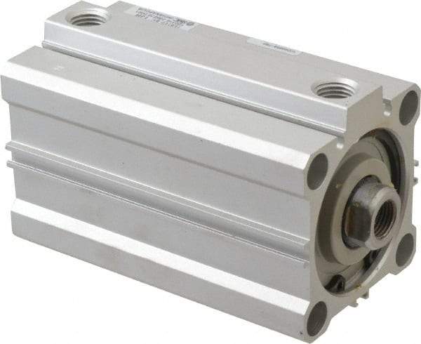 SMC PNEUMATICS - 2-15/16" Stroke x 2" Bore Double Acting Air Cylinder - 1/4 Port, 1/2-20 Rod Thread, 145 Max psi, 15 to 160°F - All Tool & Supply