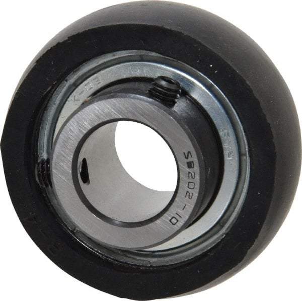 Value Collection - 5/8" ID x 1.575" OD, 2,110 Lb Dynamic Capacity, Spherical Insert Bearing - 1,060 Lb Static Capacity - All Tool & Supply