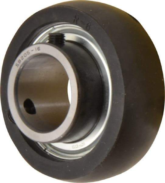 Value Collection - 1" ID x 2.047" OD, 3,100 Lb Dynamic Capacity, Spherical Insert Bearing - 1,740 Lb Static Capacity - All Tool & Supply