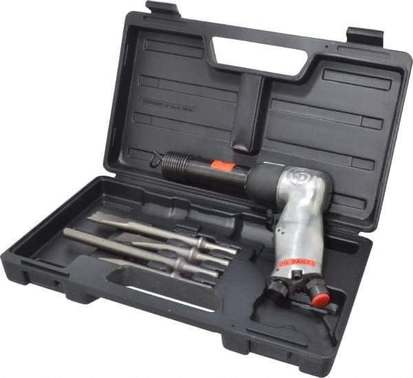 Chicago Pneumatic - 2,000 BPM, 3-1/8 Inch Long Stroke, Pneumatic Chiseling Hammer - 8.5 CFM Air Consumption - All Tool & Supply