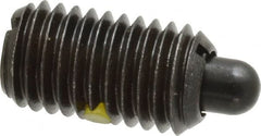 Gibraltar - 5/8-11, 1-1/8" Thread Length, 5/16" Plunger Projection, Steel Threaded Spring Plunger - All Tool & Supply