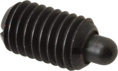 Gibraltar - 1/2-13, 13/16" Thread Length, 1/4" Plunger Projection, Steel Threaded Spring Plunger - 1/4" Max Plunger Diam, 1.7 Lb Init End Force, 8.5 Lb Final End Force - All Tool & Supply