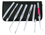 7 Piece Tweezer Set - All Tool & Supply